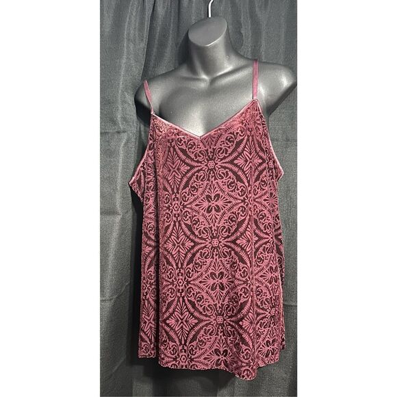 BEAUTIFUL 2 piece Women SOMA SPAGHETTI STRAP TOP BLOUSE WITH SOMA Burnout Print - Picture 12 of 16